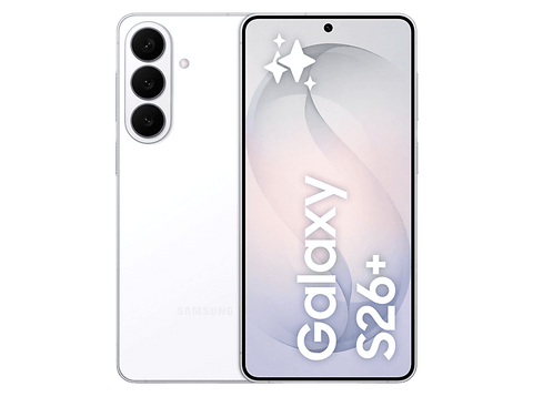 Móvil - Samsung Galaxy S26+, Blanco, 512 GB, 12 GB RAM, 6.7