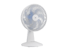 Ventilador de sobremesa - ok. OTF 302826 ES, 40W, 3 Velocidades, Inclinación Ajustable, Blanco