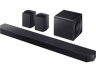 Barra de sonido - Samsung HW-Q990F/ZF, Bluetooth, 756 W, Subwoofer y Dolby Atmos inalámbrico, 11.1.4 canales, WiFi, Negro Titanio