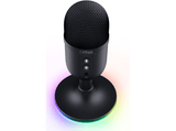 Micrófono - Trust GXT 234 Yunix, USB, 100 - 16000 Hz, Alámbrico,Iluminación RGB, Negro
