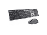 Pack Teclado + Ratón - Dell Premier KM7321W, Inalámbrico, Bluetooth, USB, Teclas dedicadas y programables, Gris y negro