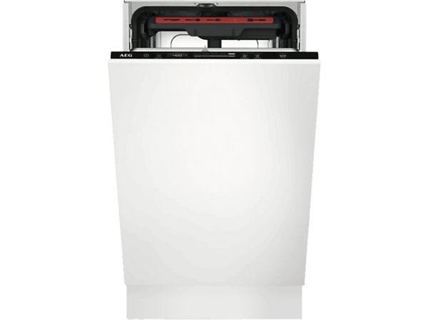 Lavavajillas integrable - AEG FSE72507P, 10 servicios, 7 programas, 45 cm, MaxiFlex, Blanco