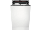 Lavavajillas integrable - AEG FSE72507P, 10 servicios, 7 programas, 45 cm, MaxiFlex, Blanco