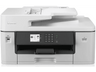 Impresora multifunción - Brother MFC-J6540DWE, Tinta, Negro y Color, 28 ppm, A3, WiFi, Blanco