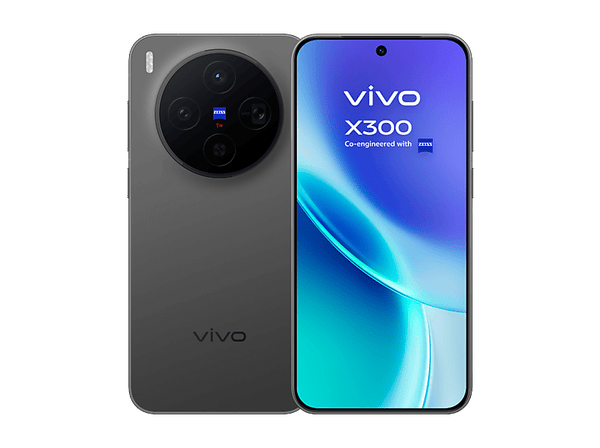 Móvil - vivo X300, Phantom Black, 512 GB, 16 GB RAM, 6.31 " AMOLED 120 Hz, MediaTek Dimensity 9500, 5360 mAh