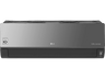 Aire acondicionado - LG MIRROR09UVN, Split 1x1, 2268 fg/h, WiFi, Inverter, Bomba de calor, Negro