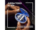 Auriculares gaming - Logitech G FITS, Bluetooth, Lightspeed, Moldeables, Micrófono, PC, Mac, PS5, PS4, Nintendo Switch, Blanco