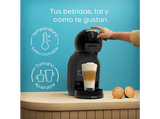Cafetera de cápsulas - Krups Nescafé® Dolce Gusto® Mini Me 2, 15 bar, 0.8 l, 1600 W, Compacta, Negra