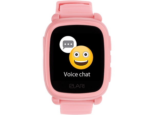 Smartwach infantil - Elari KidPhone 2G, Talla Infantil, 1.4" Táctil IPS, USB-C, Botón SOS, Función Zonas Seguras, 450 mAh, Rosa