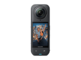 Cámara deportiva - Insta360 X5, 8K, 185 min Autonomía, Sensor 1/1,28, Triple Chip de Inteligencia Artificial, Negro