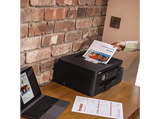 Impresora multifunción tinta - Brother MFC-J4350DW, Impresión doble cara, Impresión a Color, Wi-Fi 5 GHz o USB, 20 ppm, Negro