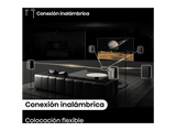 Barra de sonido - Hisense HT Saturn, 4.12. Dolby Atmos, Subwoofer Inalámbrico, 480 W, Negro