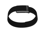 Banda de frecuencia cardíaca - WHOOP CoreKnit M/L, Totalmente ajustable, Negro