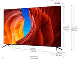 TV LED 55 - Haier K7 Series H55K702UG, Smart TV (Android TV 11), HDR 4K, Direct LED, Dolby Audio,  Smart remote control, Dbx-tv®, Negro