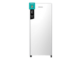 Frigorífico una puerta - Hisense RR220D4BWE, Cíclico, 126.5 cm, 165 L, Balconera XXL, Cajón frutas y verduras, Blanco