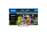 TV QLED 75 - Haier H75S80FUX S80F Series, Smart TV (Google TV), HDR 4K, Direct LED, Dolby Audio, Dbx-tv, Negro