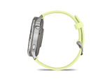 Reloj deportivo - Garmin Venu 4, Amarillo, 45mm, Pantalla 1.4, Autonomía 12 Días, Alineación del Sueño, Correa de Silicona