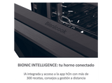 Horno - Haier H6 ID46G3YTB ID Series 4, Multifunción, Sistema de limpieza integrado, 78 l, 59.5 cm, Negro