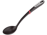 Set utensilios cocina - Tefal Ingenio Premium K206S414, Cuchara, Cuchara colador, Espátula, Cucharón, Sin PBA, Negro