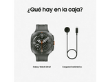 Smartwatch - Samsung Galaxy Watch Ultra 2 LTE, 47 mm, 4G, 1.47, Qualcomm SW6100, 64 GB, 2 GB RAM, 800 mAh, Wear OS, Titanio Plata