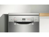 Lavavajillas - BOSCH SPS2HKI55E, 10 servicios, 6 programas, Home connect, Extrasecado, Smart start, 45 cm, Acero inoxidable