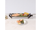 Plancha de asar - Ufesa Indiana 2500 XL, 2500 W, Aluminio fundido, 58 x 33 cm, Revestimiento Antiadherente Doble Capa, Negro