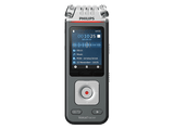 Grabadora de voz - Philips DVT8115, 8 GB, Grabación de 360°, Batería recargable, Con App, Antracita