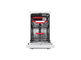 Lavavajillas compacto - Teka DFS 44750 WH, 10 Servicios, 7 Programas, 44.8 cm Ancho, Blanco