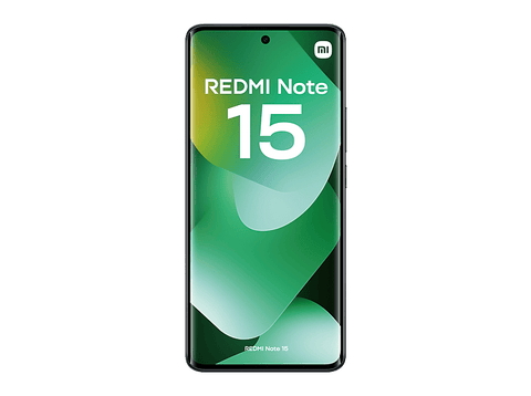 Móvil - Xiaomi Redmi Note 15, Negro, 128 GB, 6 GB RAM, 6.77