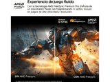 Monitor gaming - LG UltraGear™ 27GX790A-B, 27 QHD, 480 Hz, 0.03 ms, 2x HDMI, FreeSync™, Altura Ajustable, Morado grisáceo