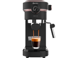 Cafetera express - Cecotec Cafelizzia 890 Rose Pro, 20 bar, 1350 W, 1.1 L, 2 tazas, Compacta, Thermoblock, Manómetro, Gray