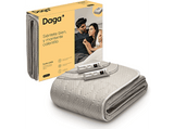 Manta eléctrica - Daga Sueño Cálido Matrimonial, 47 W x 2, 2 Niveles de temperatura, Gris