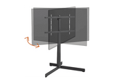 Soporte TV - Vogel's 3836900, TV de 40 - 77 , VESA 100 x 100 mm hasta 600 x 400 mm, Movimiento (hasta 90°), Organización de cables integrada, Negro