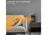 Calefactor - Rowenta Instant Comfort, 2000 W, 4 modos, 35 m², Muy silencioso, Antivuelco, Apagado automático, Temporizador, Modo Eco, Compacto, Azul