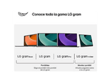 Monitor - LG 17MT70, 17 WQXGA, 60 Hz, 5 ms, IPS, 2x USB-C, Compatible con PC y smartphones, Gris