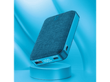 Powerbank - CellularLine GLAM, 10000 mAh, 20W, USB A + Tipo C, Azul