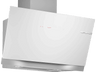 Campana decorativa - Bosch DWK91LT20, Serie 8, 5 velocidades, 441 m³/h, Home Connect; Conexión Placa - Campana; 90 cm, Cristal blanco