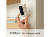 Cámara de vigilancia IP - Amazon Ring  Indoor Camera (2nd Gen), 1080p HD, Función de visión nocturna, WiFi de 2.4 GHz, Blanco