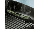 Grill - Philips GRILL 5000 2400W Smoker + Tapa de vidrio HD6212/90, Revestimiento de Maifan, Superficie de 1250 cm2, Sistema de ahumado, Acero inox.