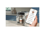 Cafetera superautomática - Philips Café Aromis EP8757/20, 15 Bar, 54 Bebidas, LatteGo Pro, SilentBrew, AquaClean, 1,9 L, 8 Perfiles, 3 Años Garantía