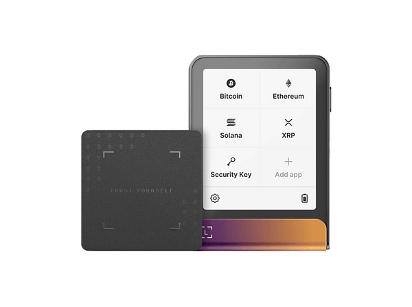 Lector de tarjetas - Ledger Flex™ + Recovery Key, Bluetooth, 1.8MB Almacenamiento, Pantalla táctil de E Ink® 2.84", Ferro Fuchsia