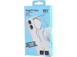 Funda - Isy ISC 1115, Compatible con iPhone 16, Resistente a Golpes, Anillo Magnético Integrado, Transparente