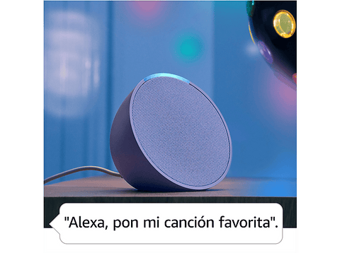 Altavoz inteligente - Amazon Bundle Blink Mini y Echo Pop, Vigilancia Full HD día y noche, Control por Voz, Blanco/Negro