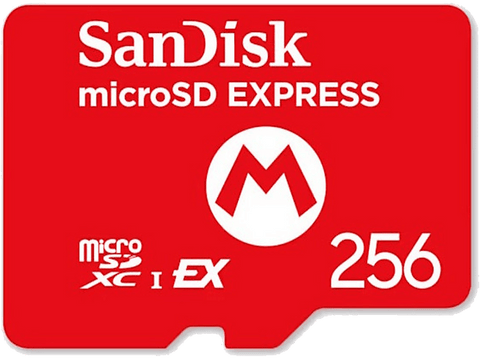 Tarjeta Micro SDXC - Nintendo SanDisk MicroSD Express, 256 GB