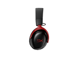 Auriculares gaming - HyperX Cloud III S, Audio espacial DTS®, Micrófono extraíble, Compatible PC, PS5, PS4, Nintendo Switch, Mac y móviles, Negro-Rojo