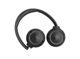 Auriculares inalámbricos - JBL Tune 680NC, Autonomía 76 h, Diadema, Bluetooth, Cancelación de ruido adaptativa con Smart Ambient, Plegables, Negro