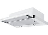 Campana telescópica - Mepamsa Superline 45 V2, 2 Niveles de Ventilación, 380m³/h, 45 cm Ancho, Blanco