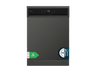Lavavajillas - Cecotec Bolero Aguazero 6800 Dark, 14 cubiertos, Clase A, Inverter Plus Duo, 8 programas, SteamMax, BlueWater, O2 Dry, Negro