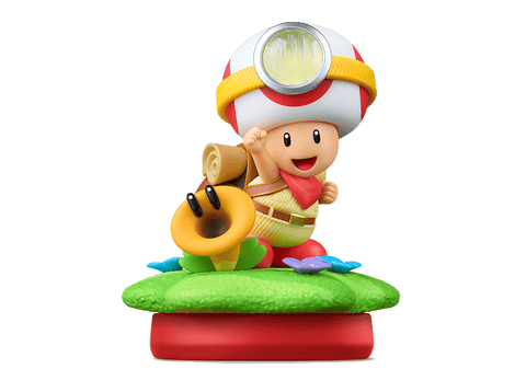 Figura Amiibo - Nintendo Super Mario Bros. Wonder: Captain Toad & Talking Flower