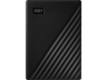 Disco duro externo 4 TB - WD My Passport, Portátil, HDD, USB 3.2, Funciona con Chromebook, Negro